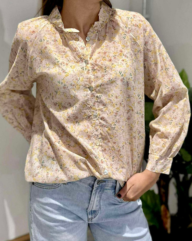 FIORELLA BLUSE Gul