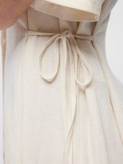 Objsanne S/s Re Short Dress 145 Nd Beige