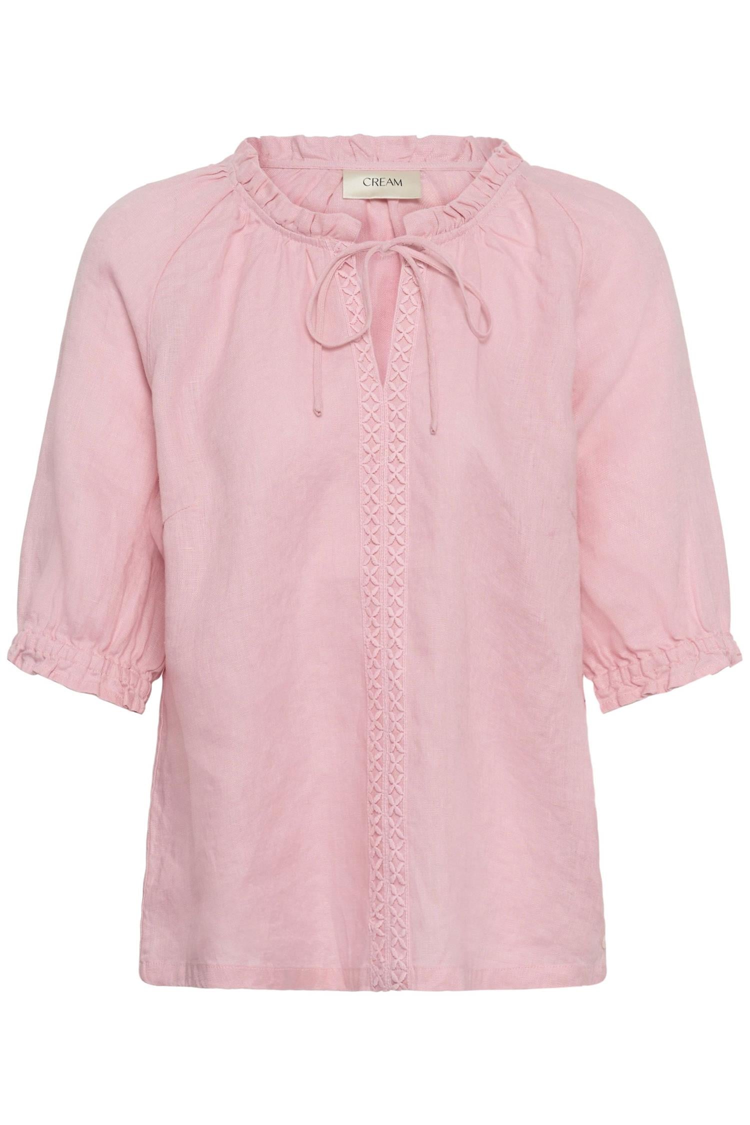 Crbellis Lace Blouse Rosa