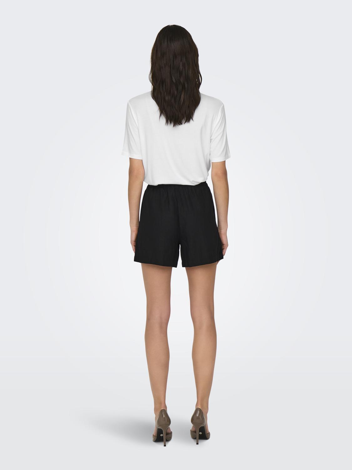 JDYMILA S/S O-NECK TOP Hvit