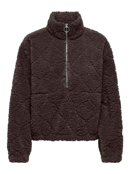 Onlxena L/s Teddy Box Swt Brun