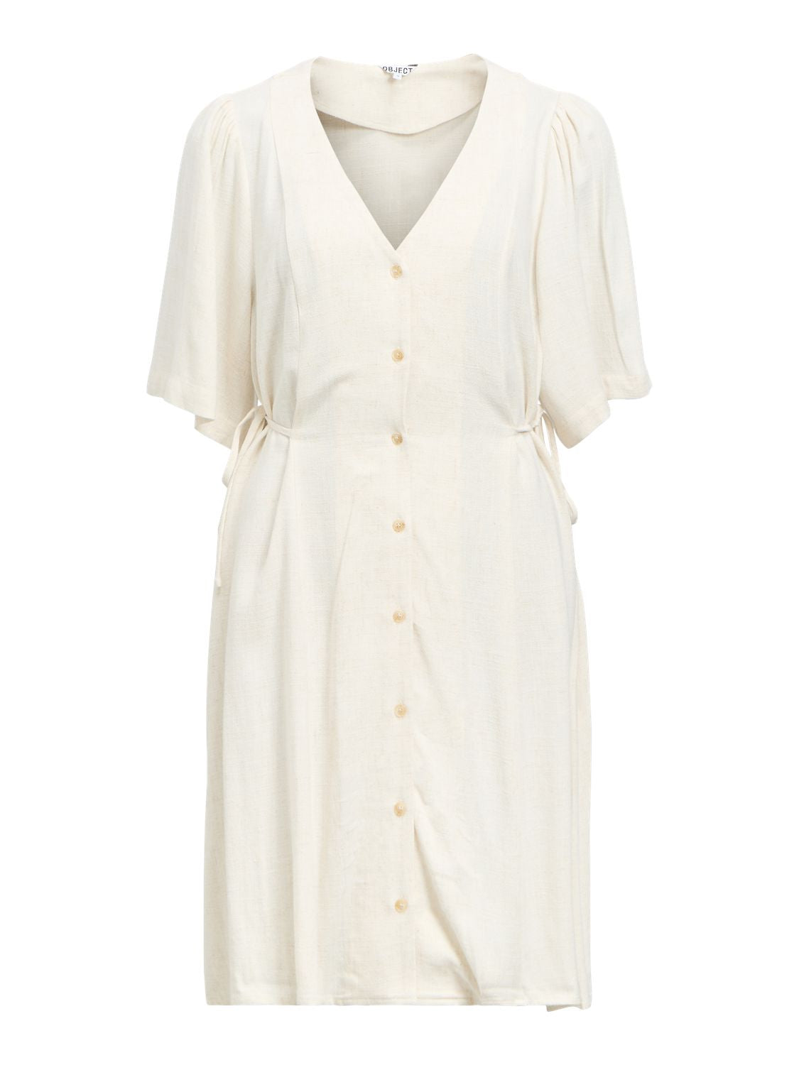 Objsanne S/s Re Short Dress 145 Nd Beige