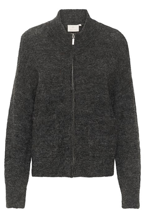 KAvera knit cardigan Mørkegrå