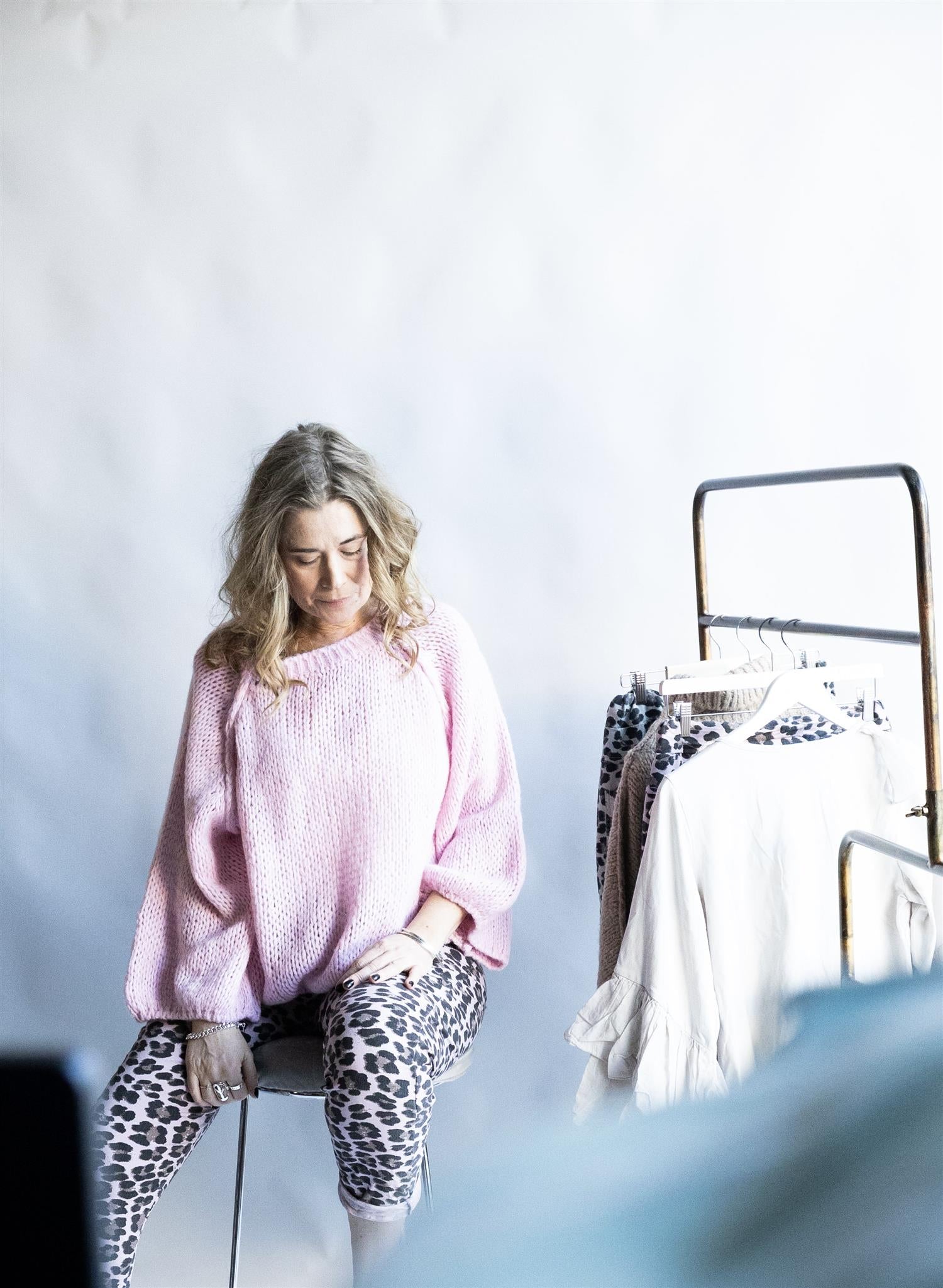 LE-DUNE-SWEATER Rosa