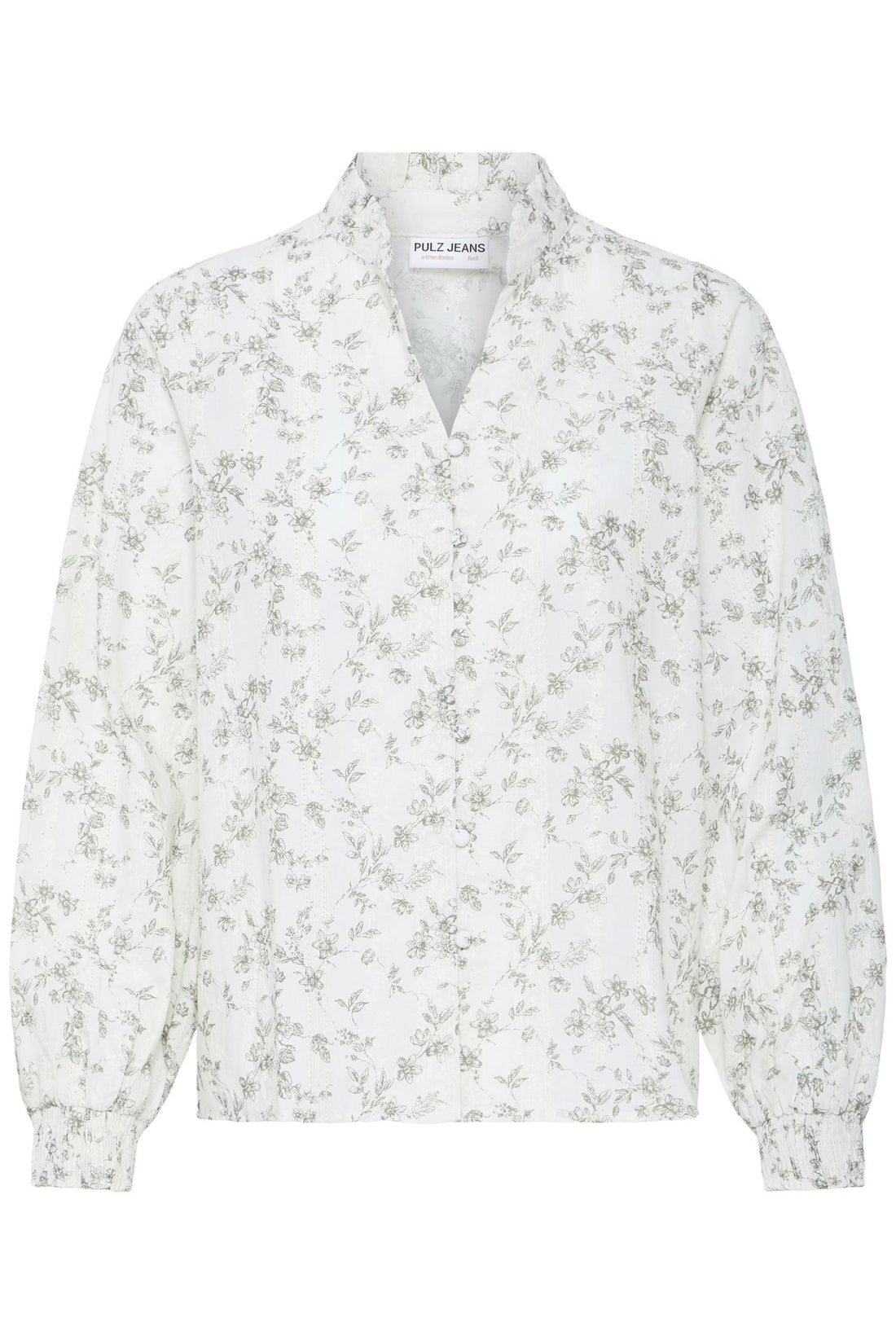 Pzdeborah Ls Blouse Beige
