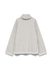 Vmcomo Ls Funnelneck Pullover Prm Grå