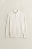 Kabelstrikket Genser Med Half-Zip Beige