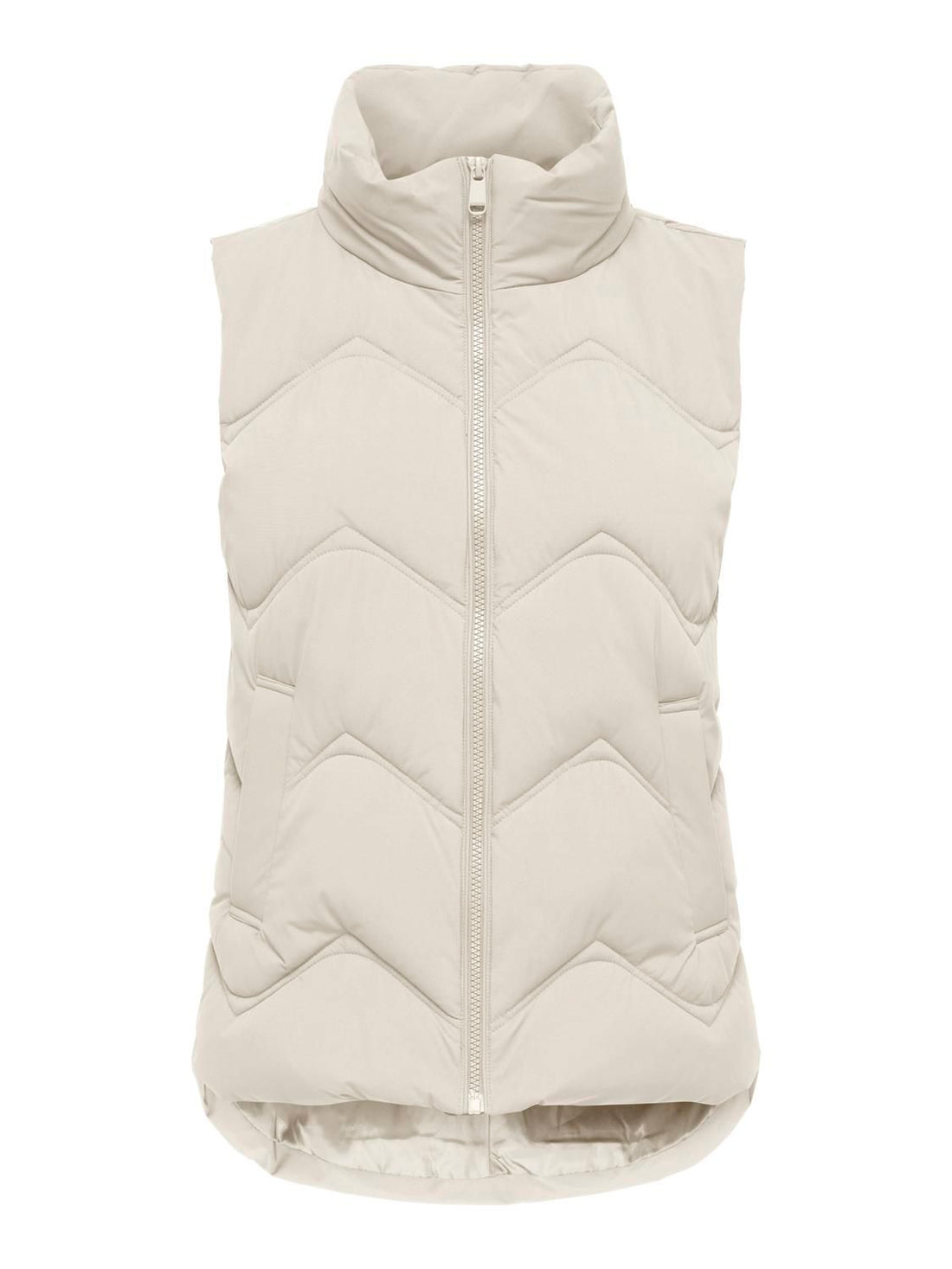 Jdypower Short Waistcoat Otw Hab Grå