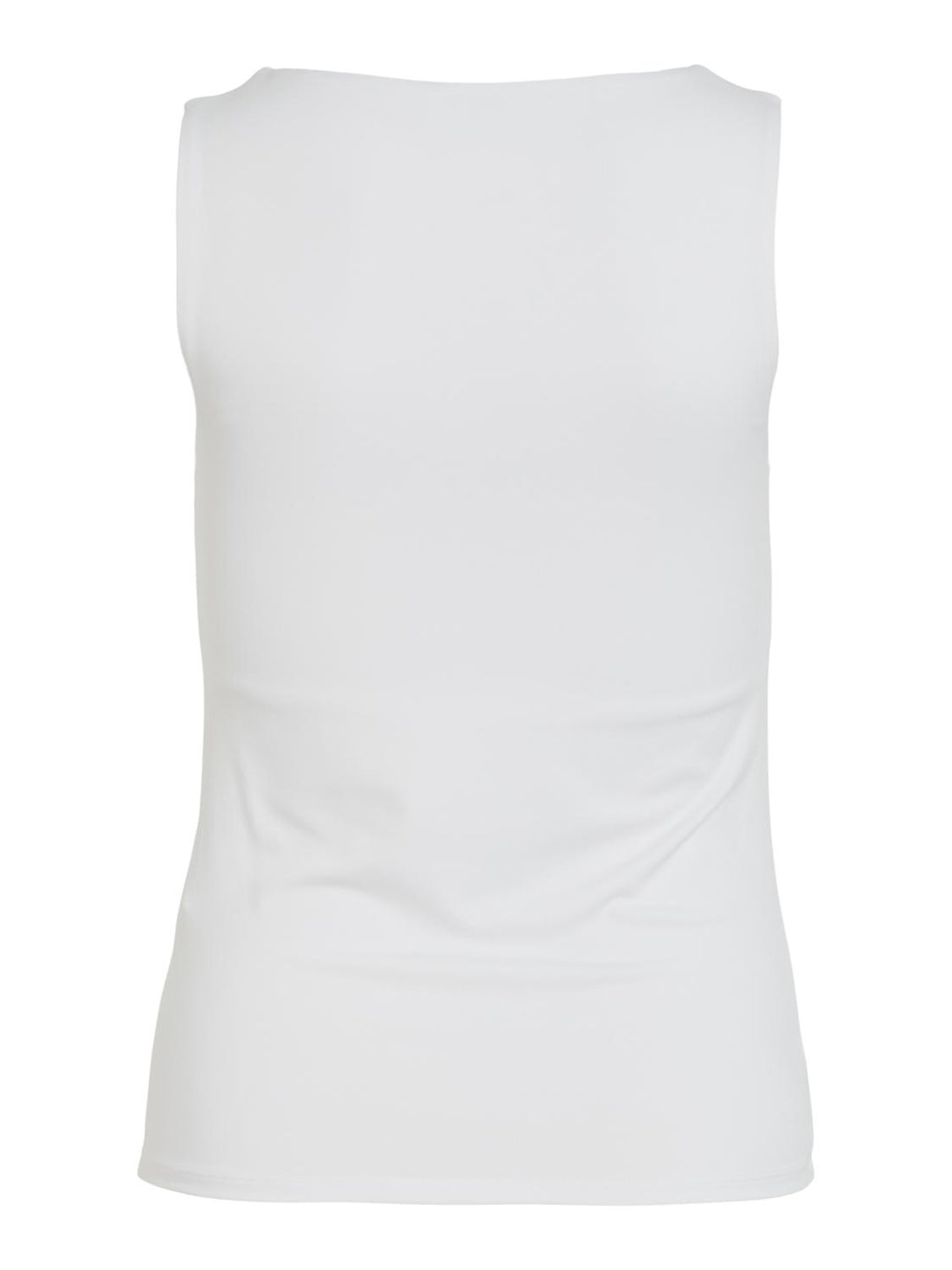 VIKENZA U-NECK S/L TANK TOP Hvit