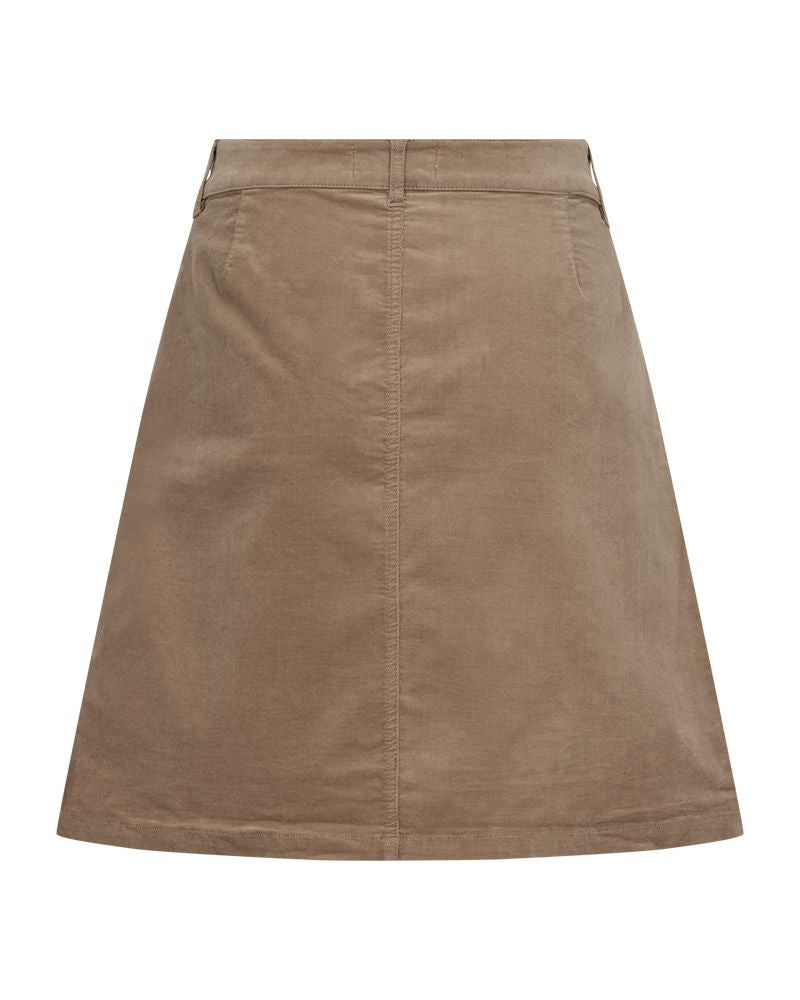 Fqolana-Skirt Beige