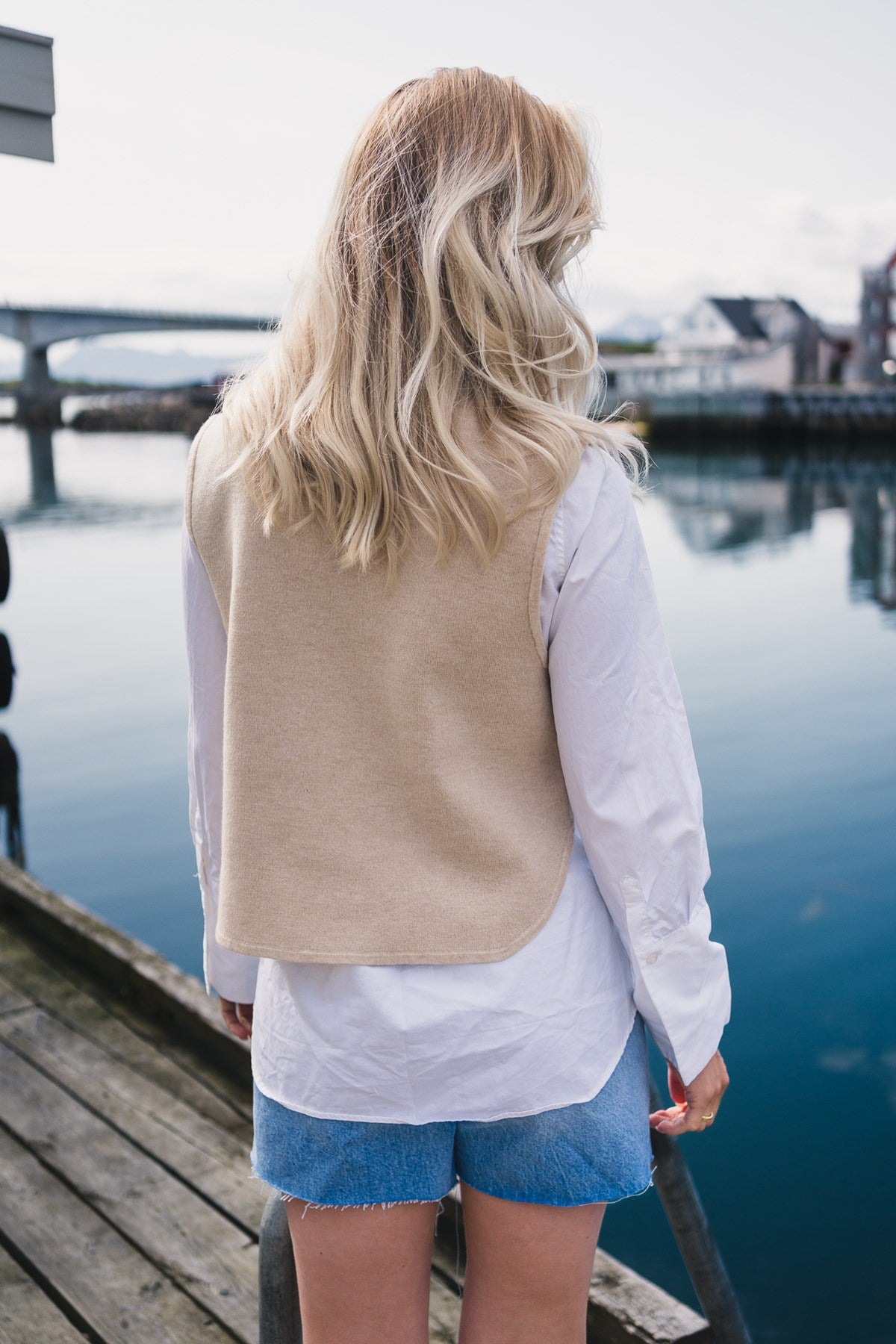 Rausina Emma Vest Beige