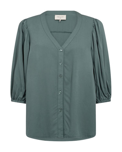 Fqaline-Blouse Grønn
