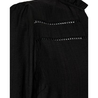 FQANTINA-BLOUSE Svart