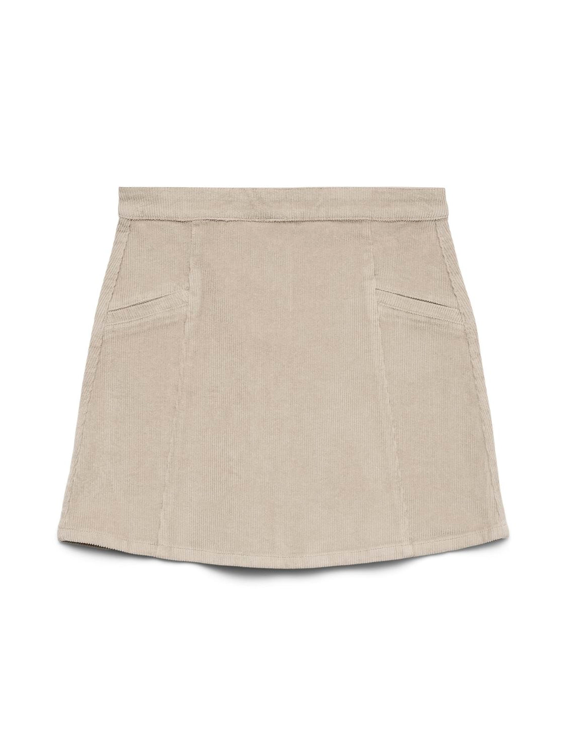 Vmkata Hr Corduroy Short Skirt Noos Grå