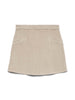 Vmkata Hr Corduroy Short Skirt Noos Grå