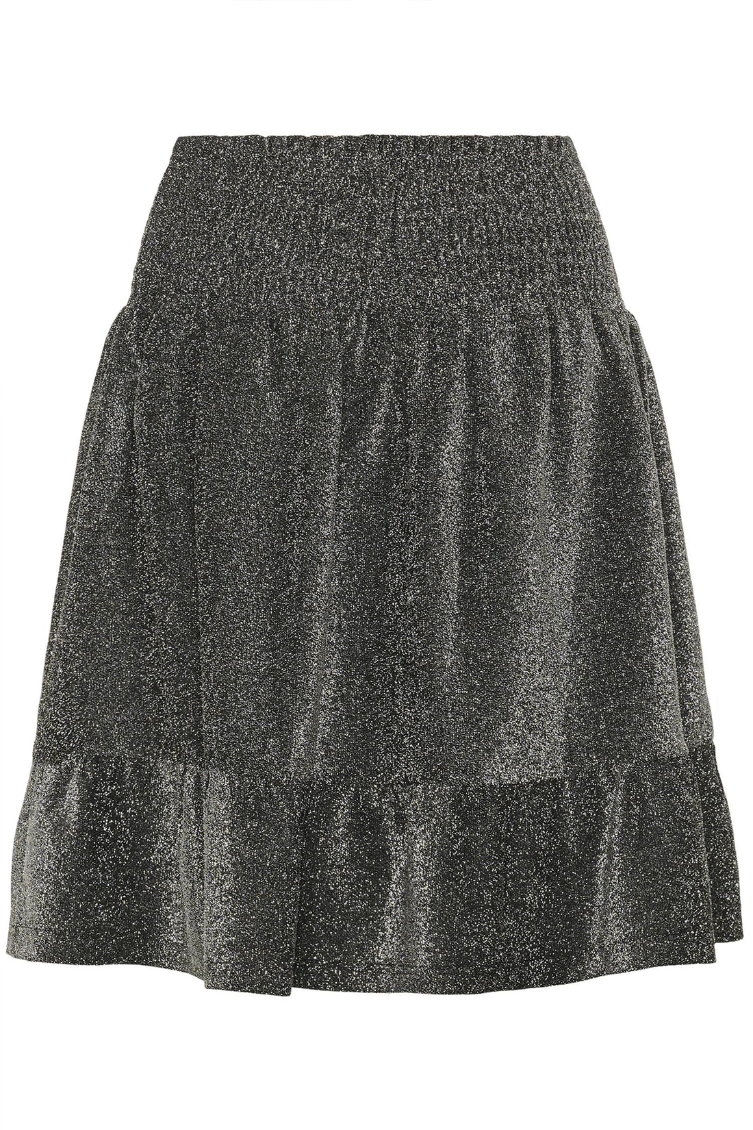 Karita Skirt Silver Metallic Glitter