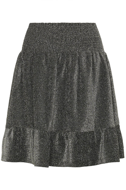 Karita Skirt Silver Metallic Glitter