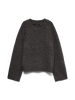 VMINGRID LS O-NECK PULLOVER BOO Mørkegrå