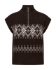 Fqmerla-Waistcoat Brun