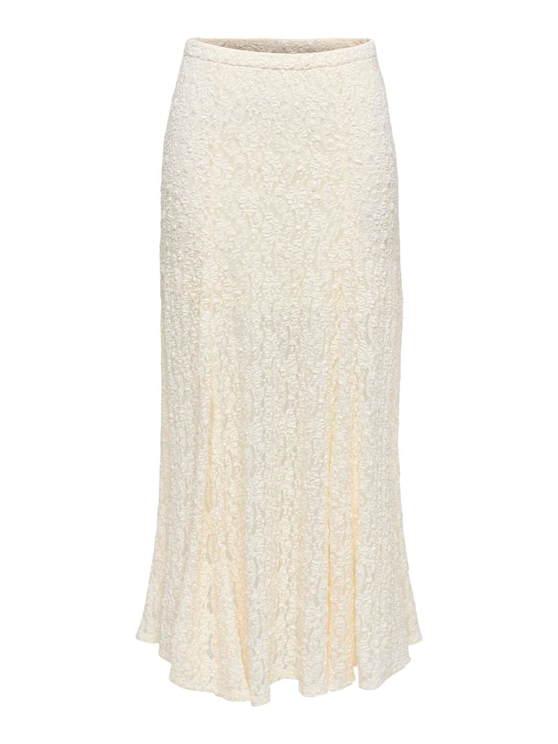 Jdygallas Long Lace Skirt Jrs Hvit