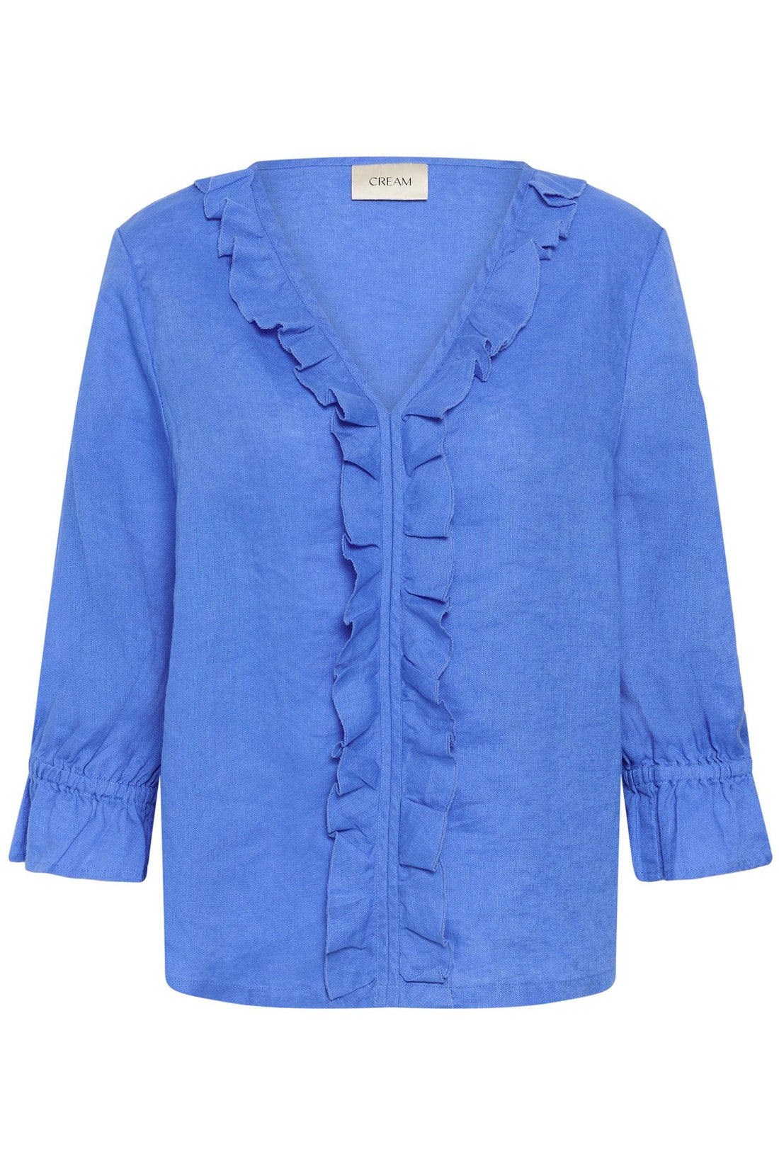 Crbellis Frill Blouse Blå