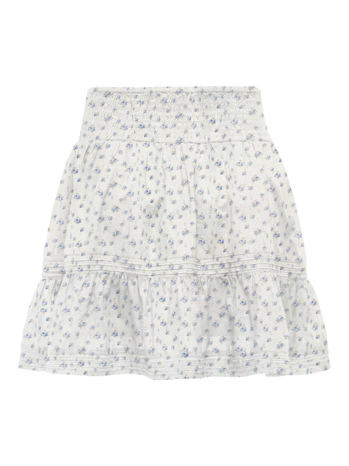 Onlkatti Short Skort Wvn Noos Hvit