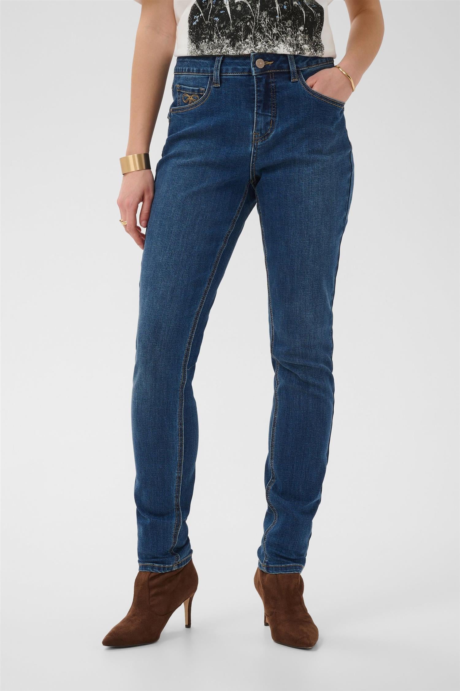 Crnova Jeans - Baiily Fit Blå