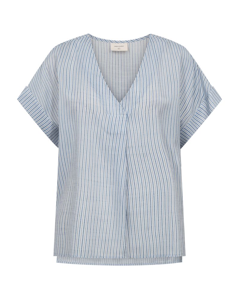 Fqesoliva-Blouse Blå