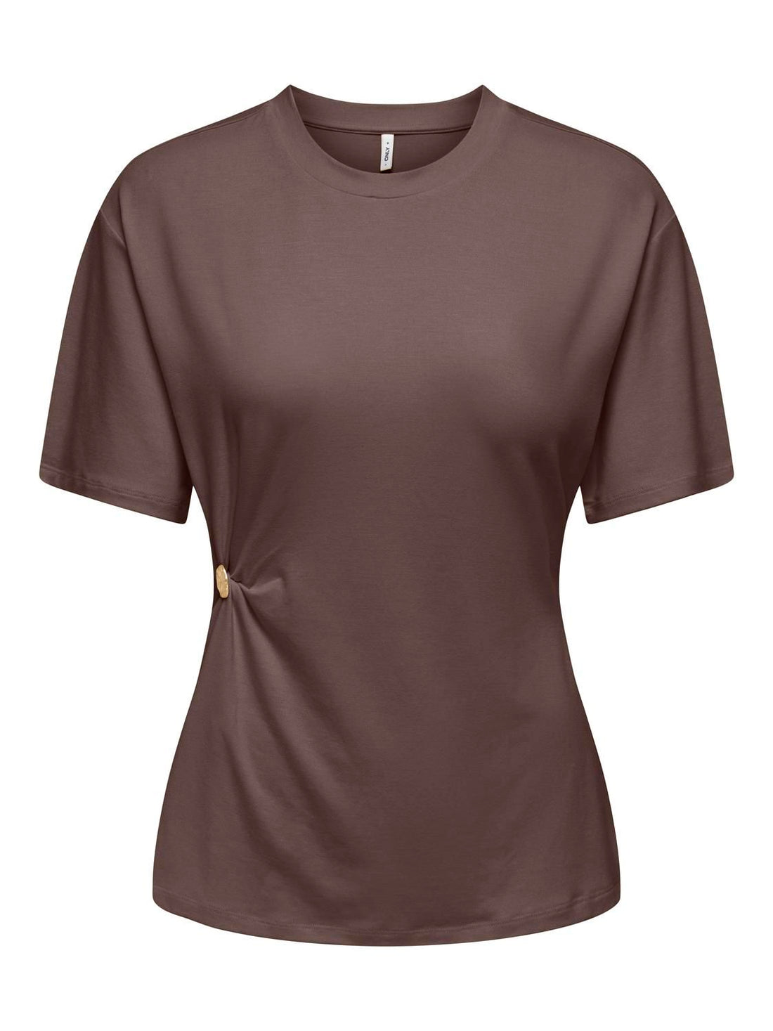 Onlceline S/s Button Top Ff Jrs Grå