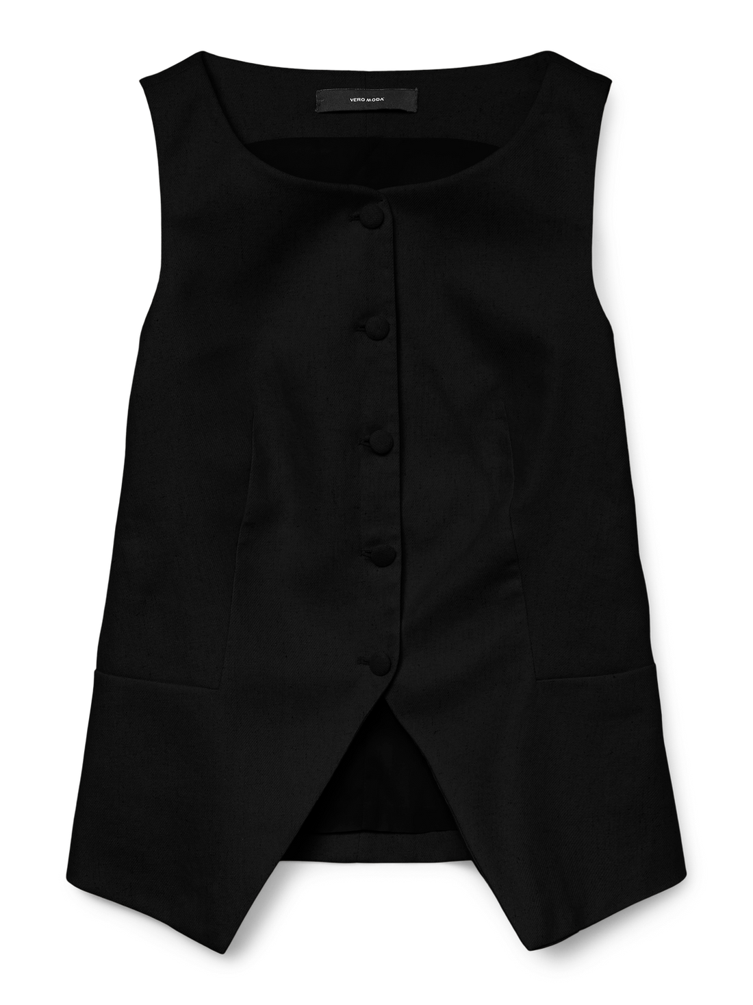 VMFLORENCE SL WAISTCOAT Svart