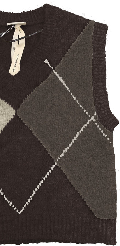 Fqgrslulu-Pullover Brun