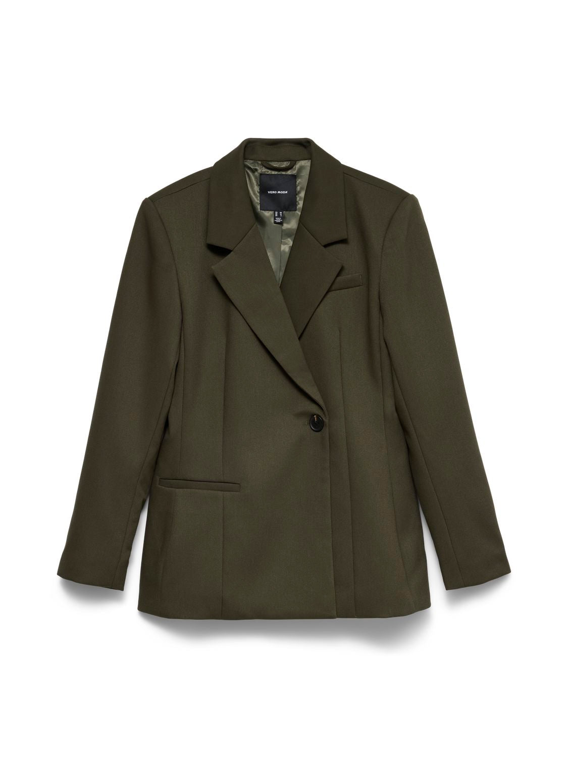 Vmelma Ls Fitted Blazer Grønn
