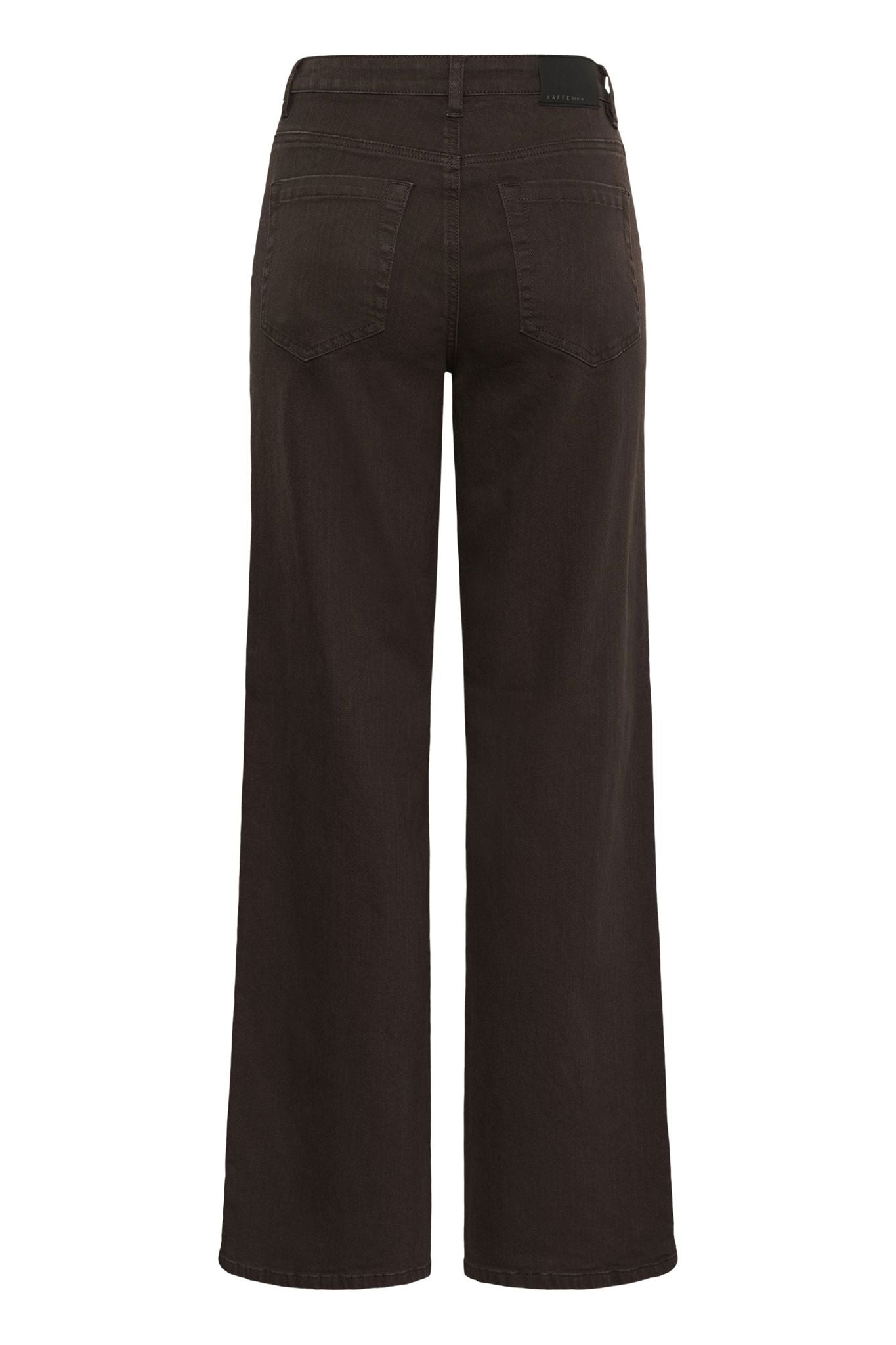 Kabrook Hw Reg Fit Jeans Brun