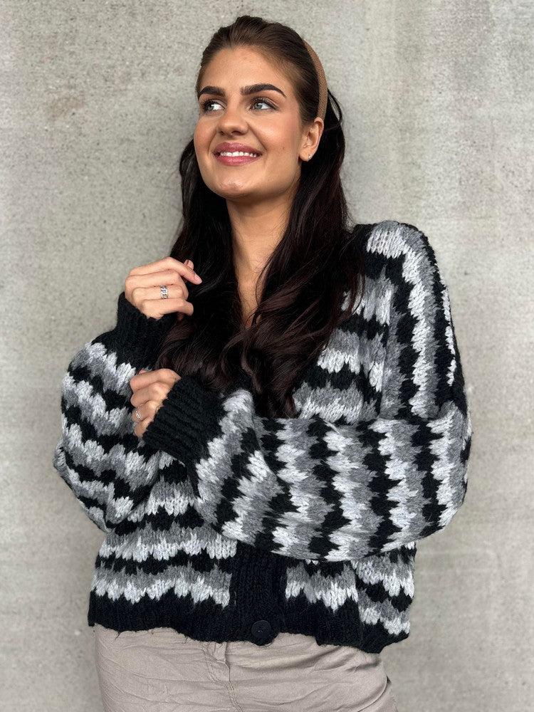 SONJA CARDIGAN Svart