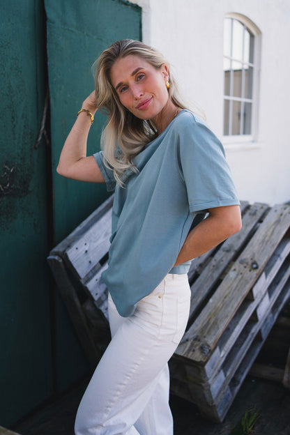 Rauslinn Logo Tee Grønn