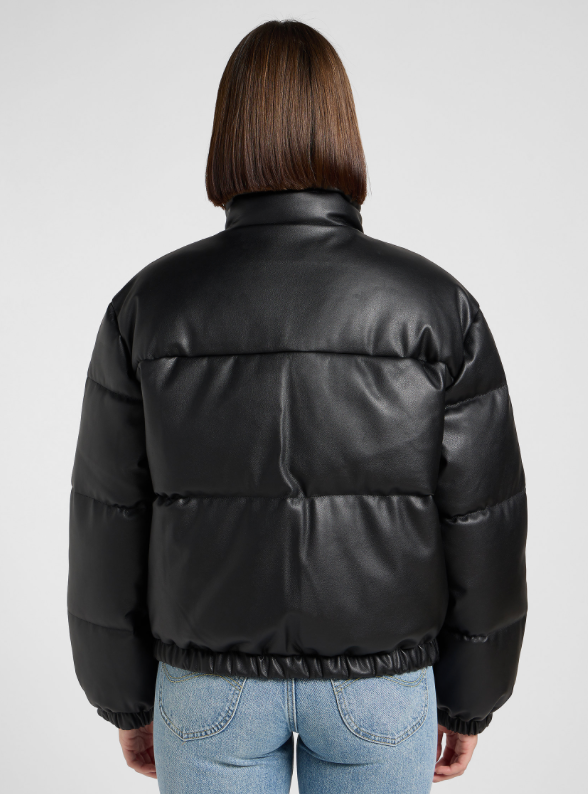 Rider Puffer Jacket Svart