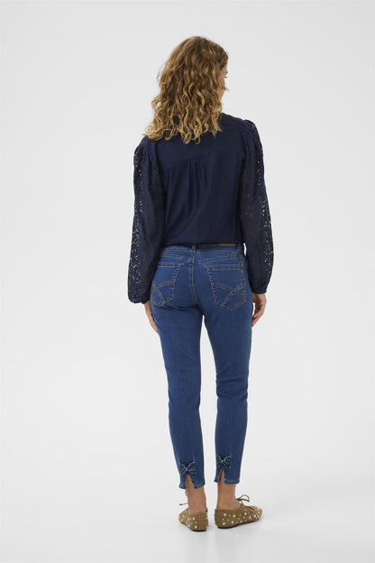 Crsanny Sorya 7/8 Jeans - Baiily Fit Blå