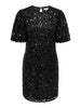 Onlcely S/s Sequins Short Dress Wvn Sort