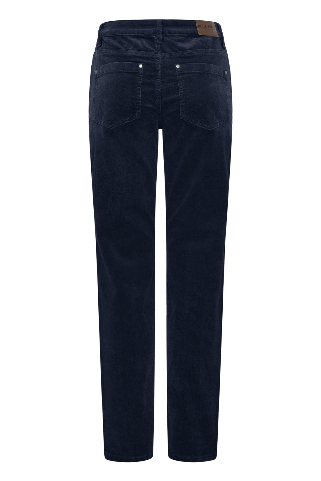 Pzsally Hw Pant Straight Leg Blå