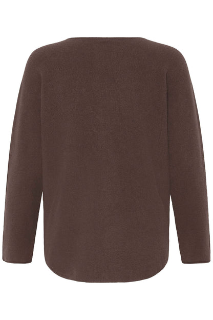 Sbinnova Oknit Blouse Brun