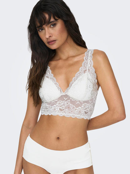 Onlchloe Lace Bra Noos Acc Hvit