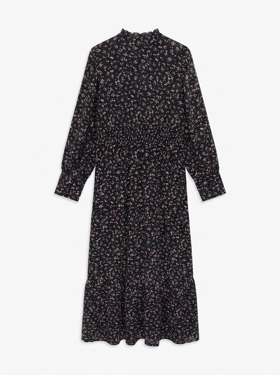 Awnoelle Ls High Neck Ankle Dress Sort