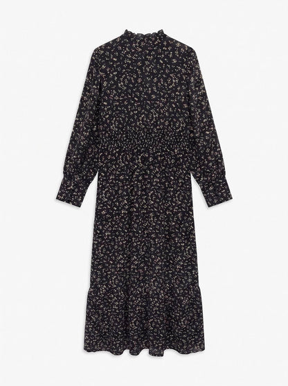 Awnoelle Ls High Neck Ankle Dress Sort