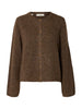 Slwlulu New Ls Knit Cardigan Noos Brun