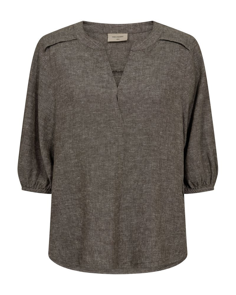 Fqlava-Blouse Brun