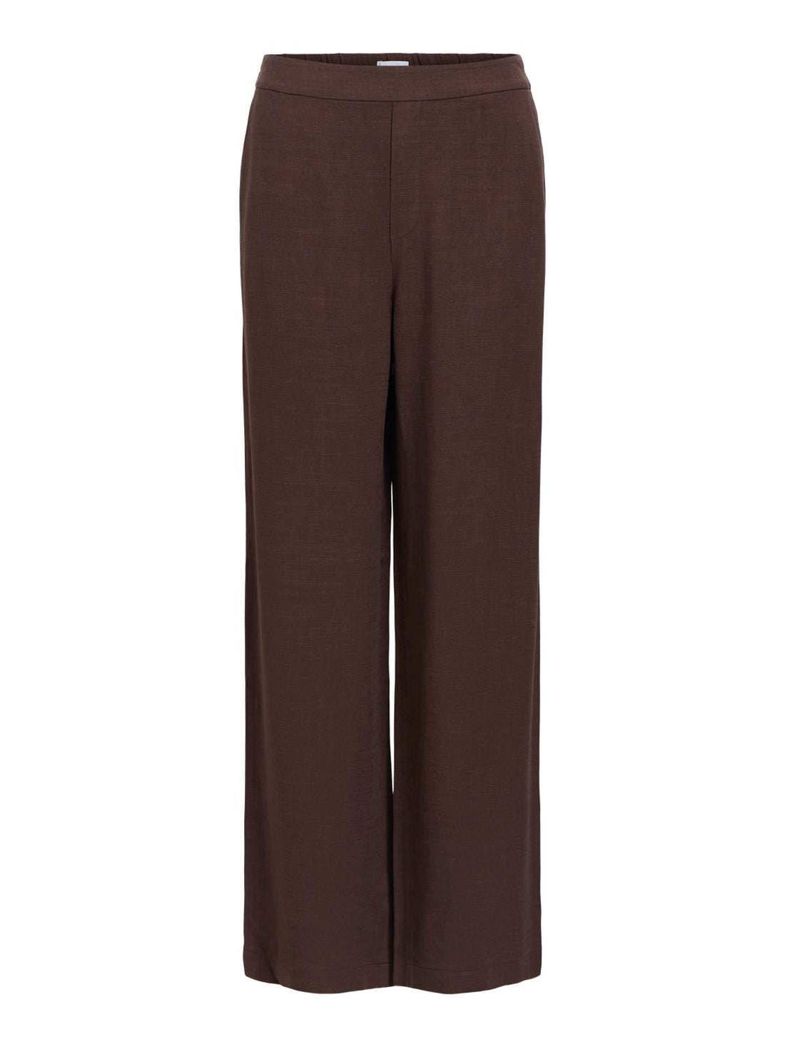 Objsanne Aline Wide Pant Noos Brun