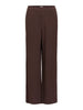 Objsanne Aline Wide Pant Noos Brun