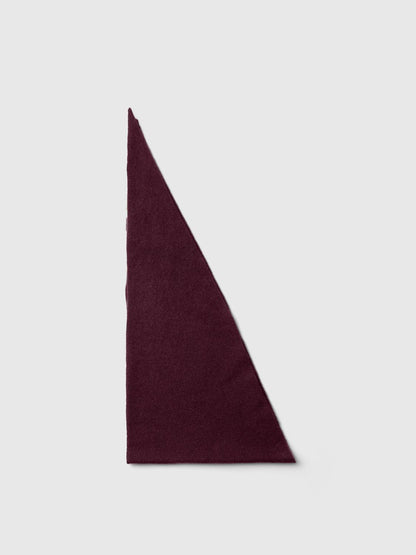 Slfmaria Narrow Cashmere Scarf Mørkelilla
