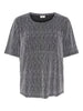 Jdykashmere S/s O Neck Top Jrs Grå
