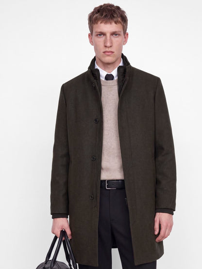 Jprmelton Wool Blend Coat Aw26 Sn Brun